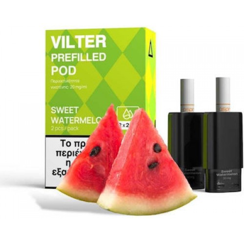 Sweet Watermelon 20mg 2ml Aspire Vilter Prefilled Pods 2τμχ