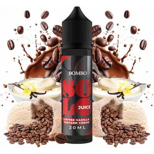 Coffee Vanilla Custard Cream Solo Juice Bombo Flavorshot 20ml/60ml