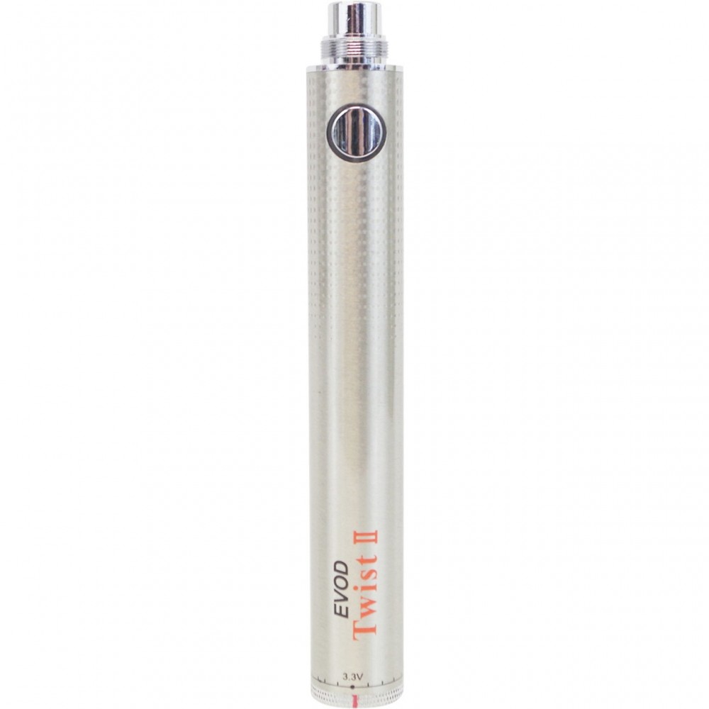 EVOD TWIST II 1300MAH Silver