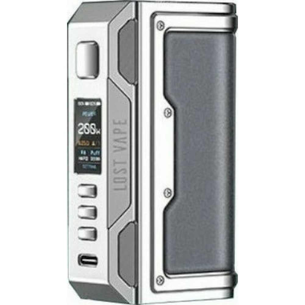 Lost Vape Thelema Quest Mod 200W Silver Calf Leather
