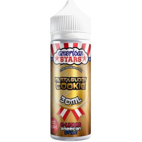 Nutty Buddy Cookie American Stars Flavour Shot 120ml